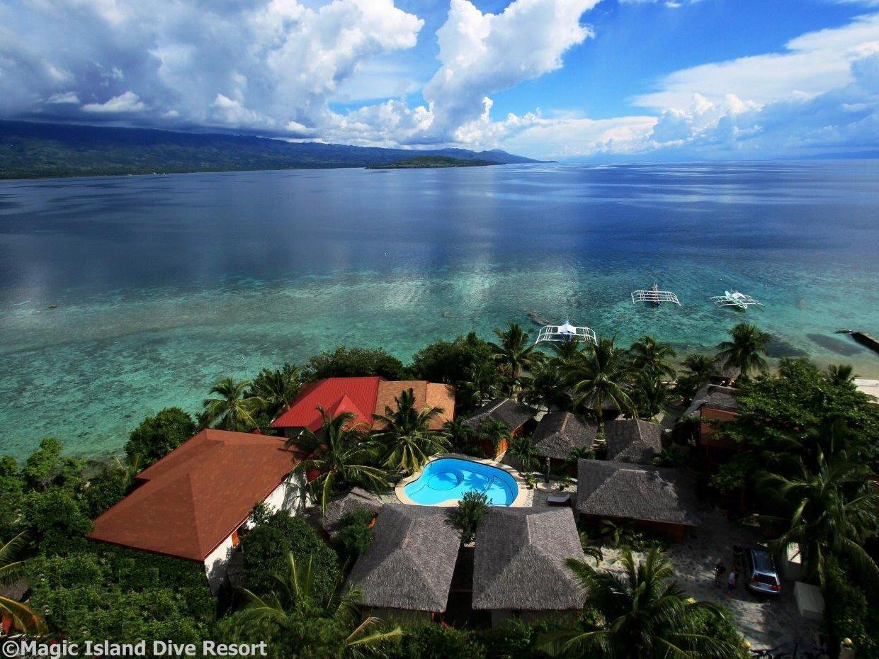 Magic Island Dive Resort Moalboal Eksteriør billede