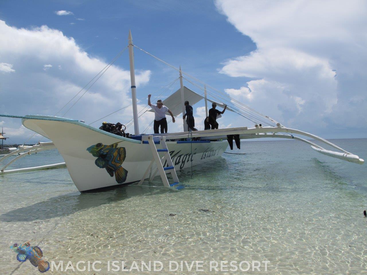 Magic Island Dive Resort Moalboal Eksteriør billede